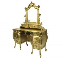 French style gold dressing table