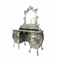 Silver French style dressing table